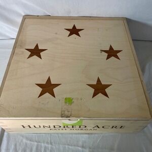 Hundred Acre Kayli Morgan 2016 Wine‎ Box Wooden Napa Valley Decor